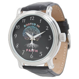 Rookt in Faith Tree Watch Horloge