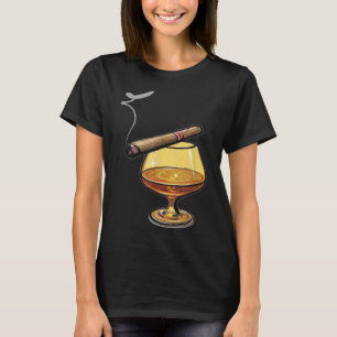 Rookt u sigaren drink whisky en weet dingen t-shirt