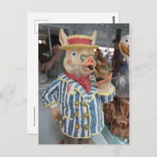 Rookvarkens Briefkaart (Voorkant / Achterkant)