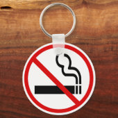 Rookverbod bord sleutelhanger (Voorkant)