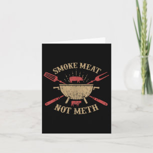 Rookvlees Niet Grappig Barbecue BBQ Geschenken Gri Kaart