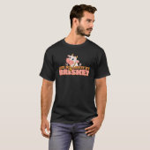 Rookvlees Vraag me naar mijn brisket barbecue T-shirt (Voorkant volledig)