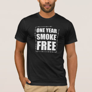 Rookvrij 1 jaar heren T-Shirt