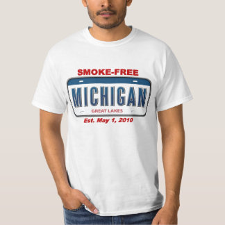 Rookvrij Michigan! T-shirt
