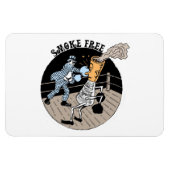 Rookvrij. Slank. Magneet (Horizontaal)