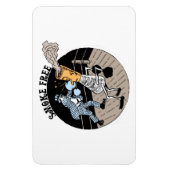 Rookvrij. Slank. Magneet (Verticaal)