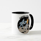 Rookvrij. Slank. Mok (Voorkant rechts)