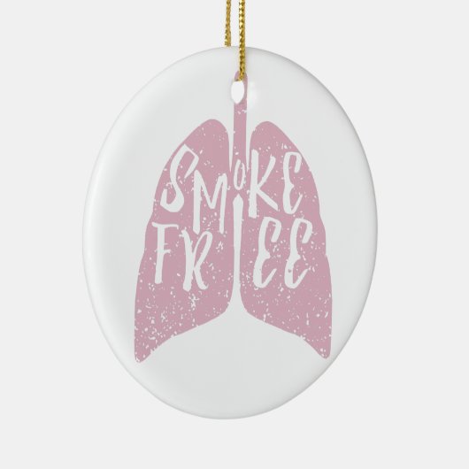 Rookvrije longen keramisch ornament (Rechts)