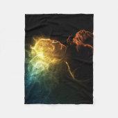 Rookvrouw Fleece Deken (Voorkant)