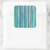 Rookwatertickers Vierkante Sticker (Tas)