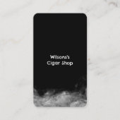 Rookwinkel Vape Black Visitekaartje (Voorkant)