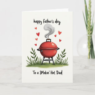 Rookzame Vaderdag Grillkaart Kaart