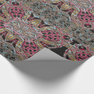 Roole Funtide Holiday Victoriaans Patroon Cadeaupapier