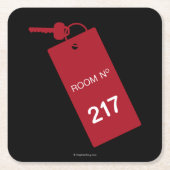 Room 217 Keys Kartonnen Onderzetters (Voorkant)