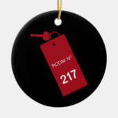 Room 217 Keys Keramisch Ornament (Voorkant)