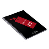 Room 217 Keys Notitieboek (Rechterzijde)