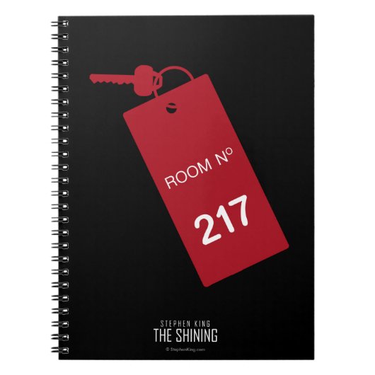 Room 217 Keys Notitieboek (Voorkant)
