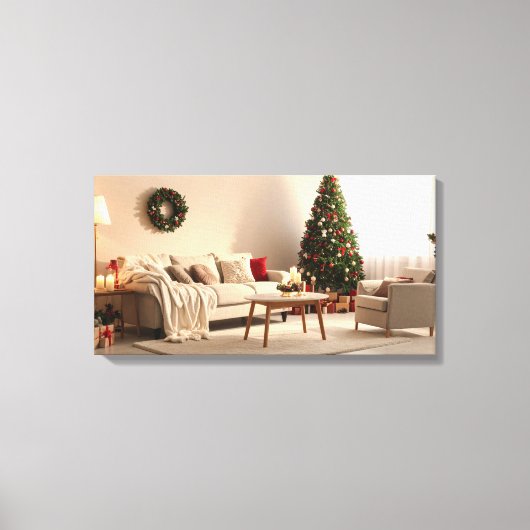 Room for Christmas Canvas Afdruk (Voorkant)