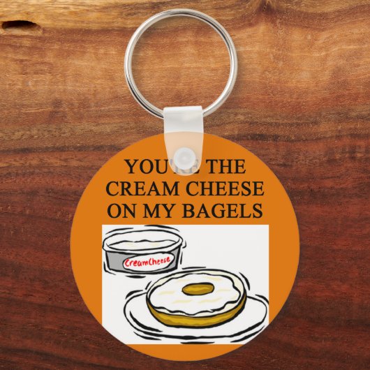 room, kaas en zakken sleutelhanger (Voorkant)