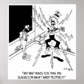 Room Not Wired Properly? Poster (Voorkant)