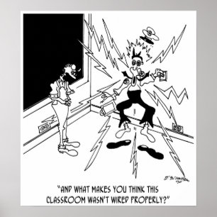 Room Not Wired Properly? Poster