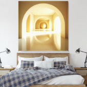 Room of Reflections Canvas Afdruk (Insitu (Slaapkamer))