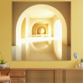 Room of Reflections Canvas Afdruk (Insitu (Woonkamer))