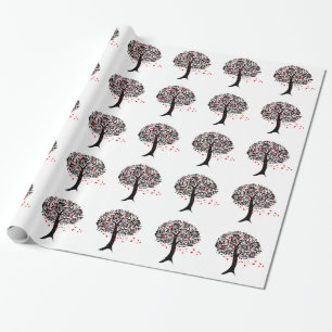 Room van de liefdescadeauverpakking cadeaupapier