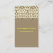 Roombarokdemker/DIY-kleur/ashbruine achtergrond Visitekaartje (Achterkant)