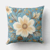 roombloem buitenkussen (Achterkant)