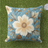 roombloem buitenkussen (Gras)