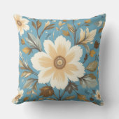 roombloem buitenkussen (Voorkant)