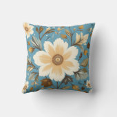 roombloem kussen (Achterkant)