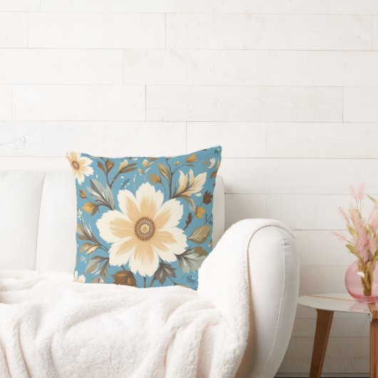 roombloem kussen (Bank)