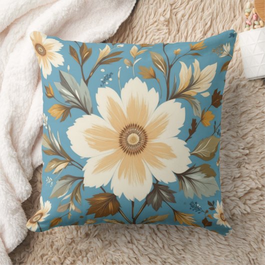 roombloem kussen (Deken)