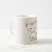Roomgelukkige Kat Koffiemok (Voorkant links)