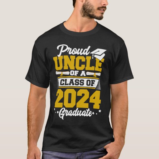Roomgriom van klasse 2024 Afstuderen Afstuderen T-shirt (Voorkant)