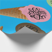 roomijs cadeaupapier (Hoek)