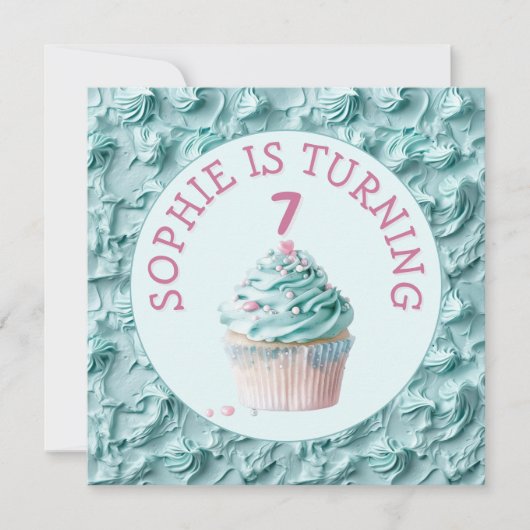 Roomijs Feest Verjaardag  Kaart (Voorkant)