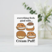 Roomijs Gebak Dessert  Briefkaart (Staand voorkant)