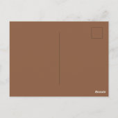 Roomijs Gebak Dessert  Briefkaart (Achterkant)
