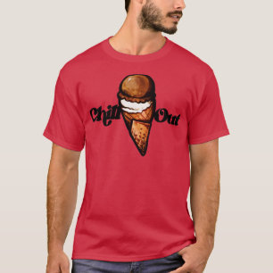 Roomijs uit de koelkast halen t-shirt