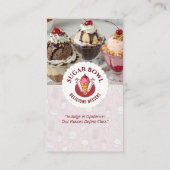 roomijsbedrijf | Heerlijke dessertsmaken Visitekaartje (Achterkant)