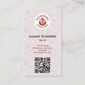 roomijsbedrijf | Heerlijke dessertsmaken Visitekaartje (Voorkant)