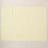 Roomkleur Sherpa Deken (Voorkant (horizontaal))