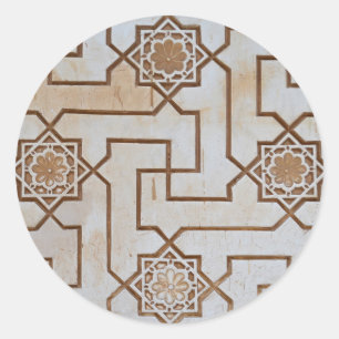Roomkleurige Arabische Stickers