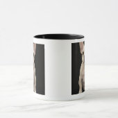 Roomkleurige Franse bulghpuppy Mok (Midden)