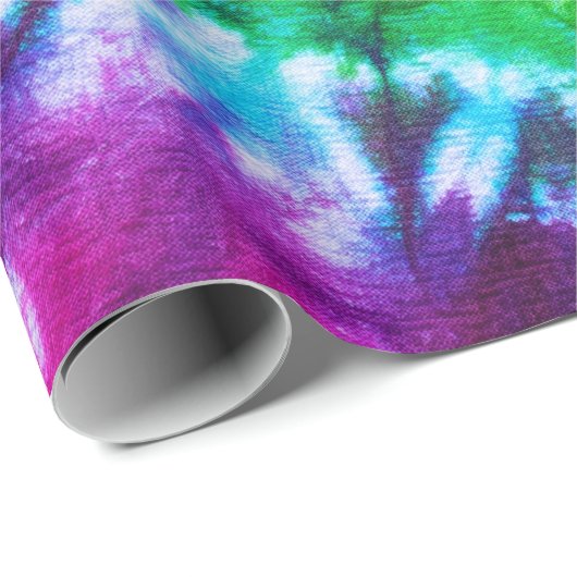 roomkleurige roevoogdijkleurige kleurstof cadeaupapier (Rol Hoek)