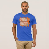 Roomleukemie kanker Comic Style T-shirt (Voorkant volledig)