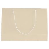 Roomlicht, licht beige groot cadeauzakje (Achterkant)
